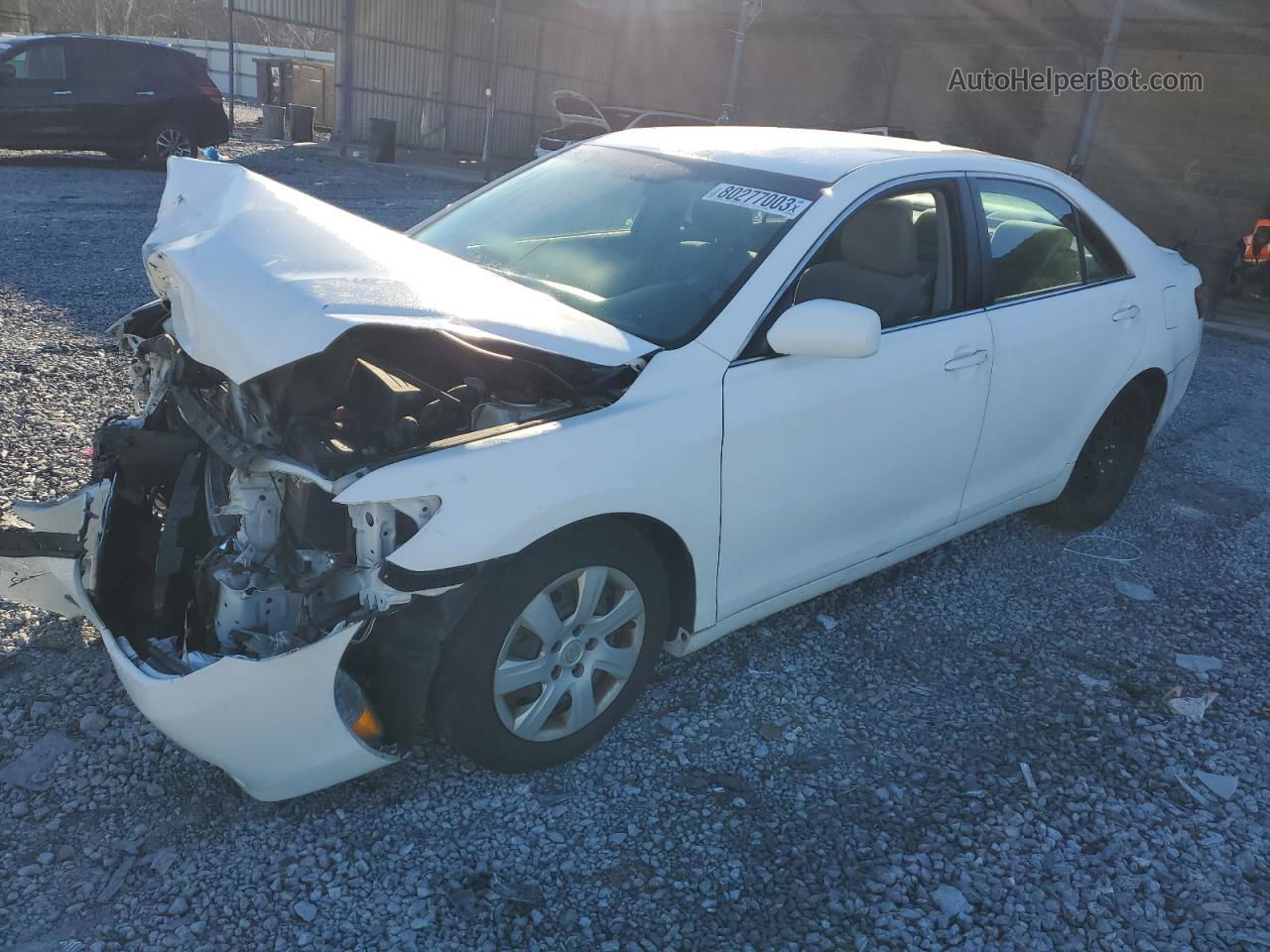 2011 Toyota Camry Base White vin: 4T1BF3EK2BU772090