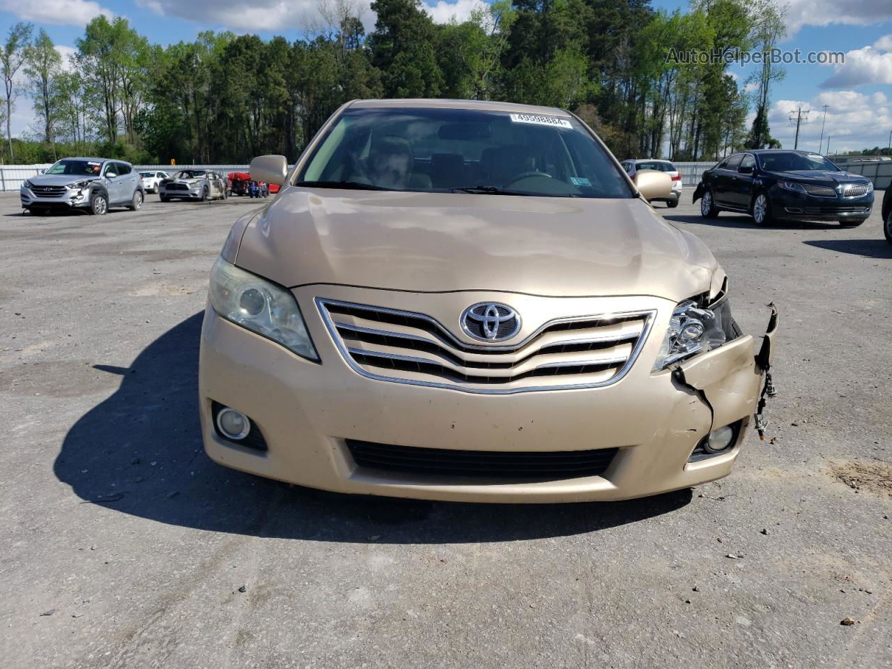 2011 Toyota Camry Base Gold vin: 4T1BF3EK3BU126735