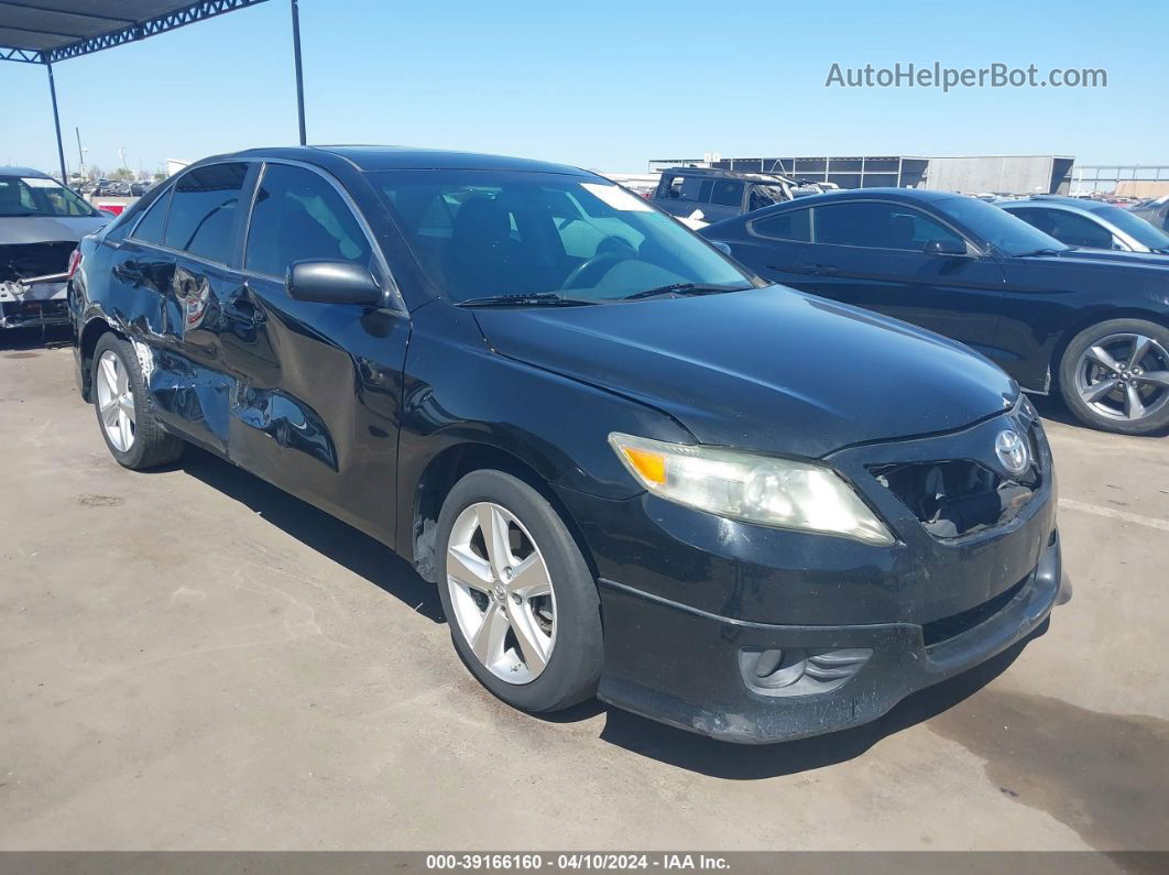 2011 Toyota Camry Se Black vin: 4T1BF3EK3BU162800