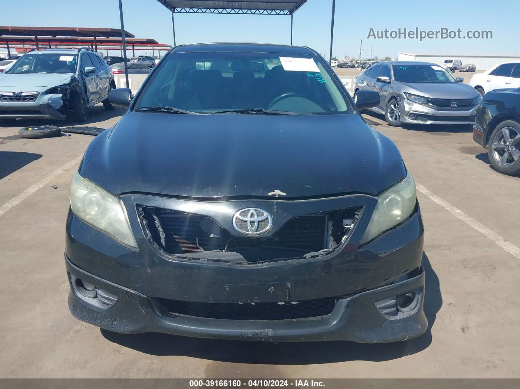 2011 Toyota Camry Se Black vin: 4T1BF3EK3BU162800