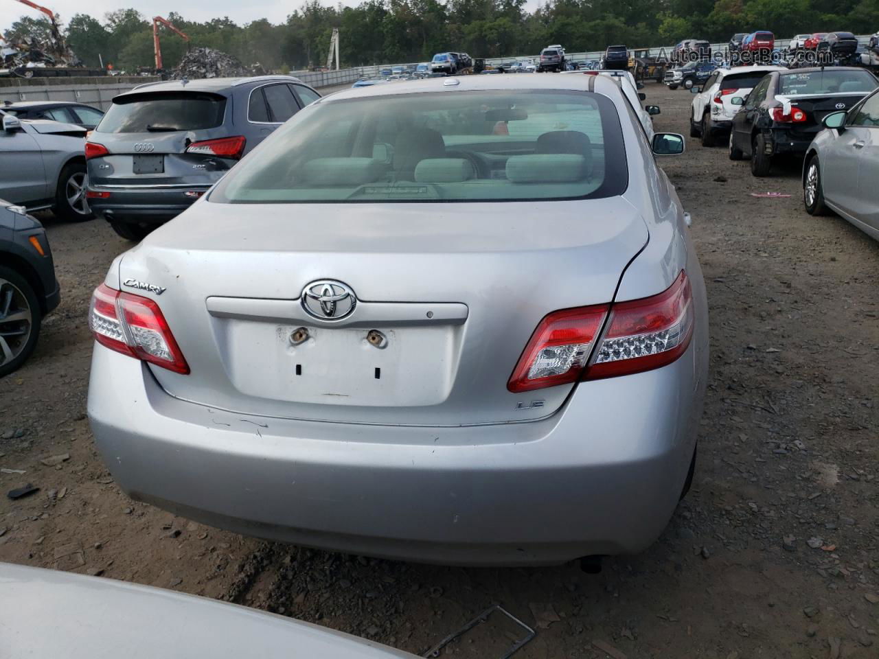 2011 Toyota Camry Base Silver vin: 4T1BF3EK3BU166135