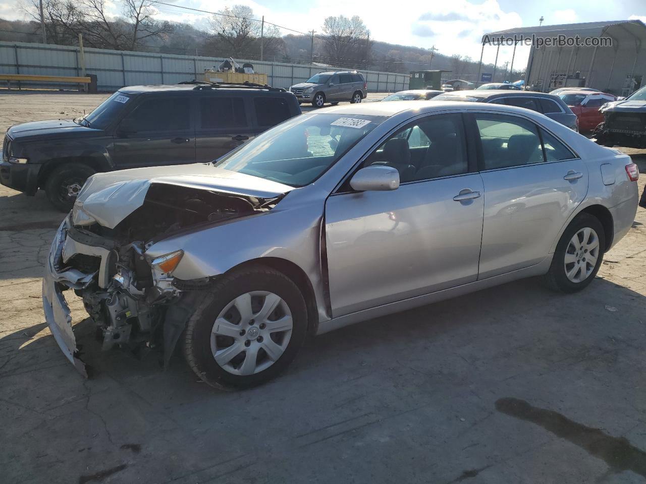 2011 Toyota Camry Base Silver vin: 4T1BF3EK3BU172890