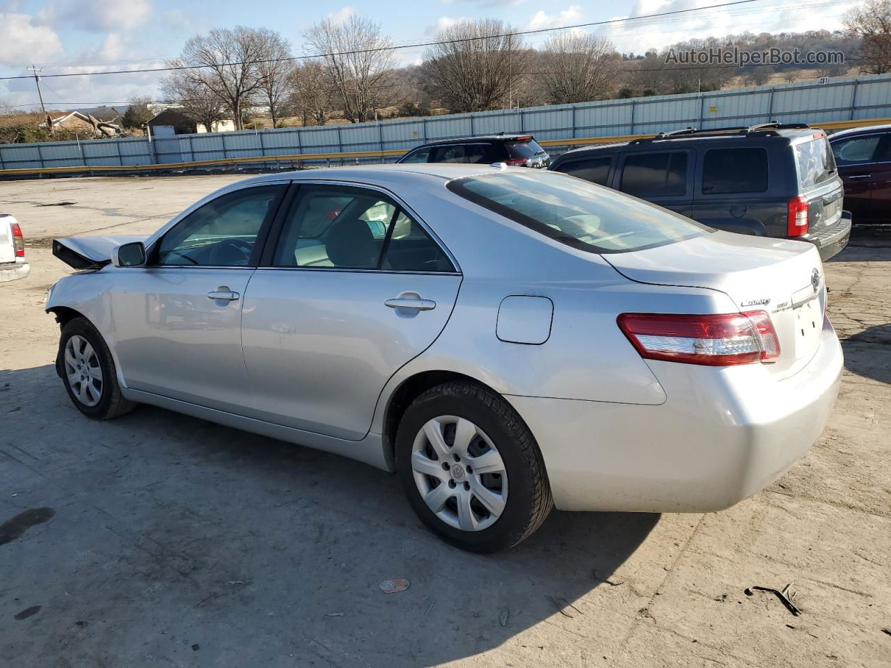 2011 Toyota Camry Base Silver vin: 4T1BF3EK3BU172890