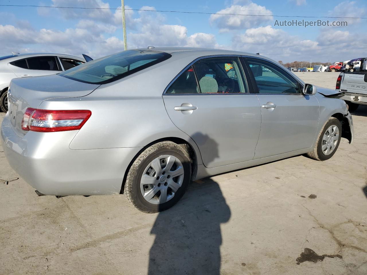 2011 Toyota Camry Base Silver vin: 4T1BF3EK3BU172890