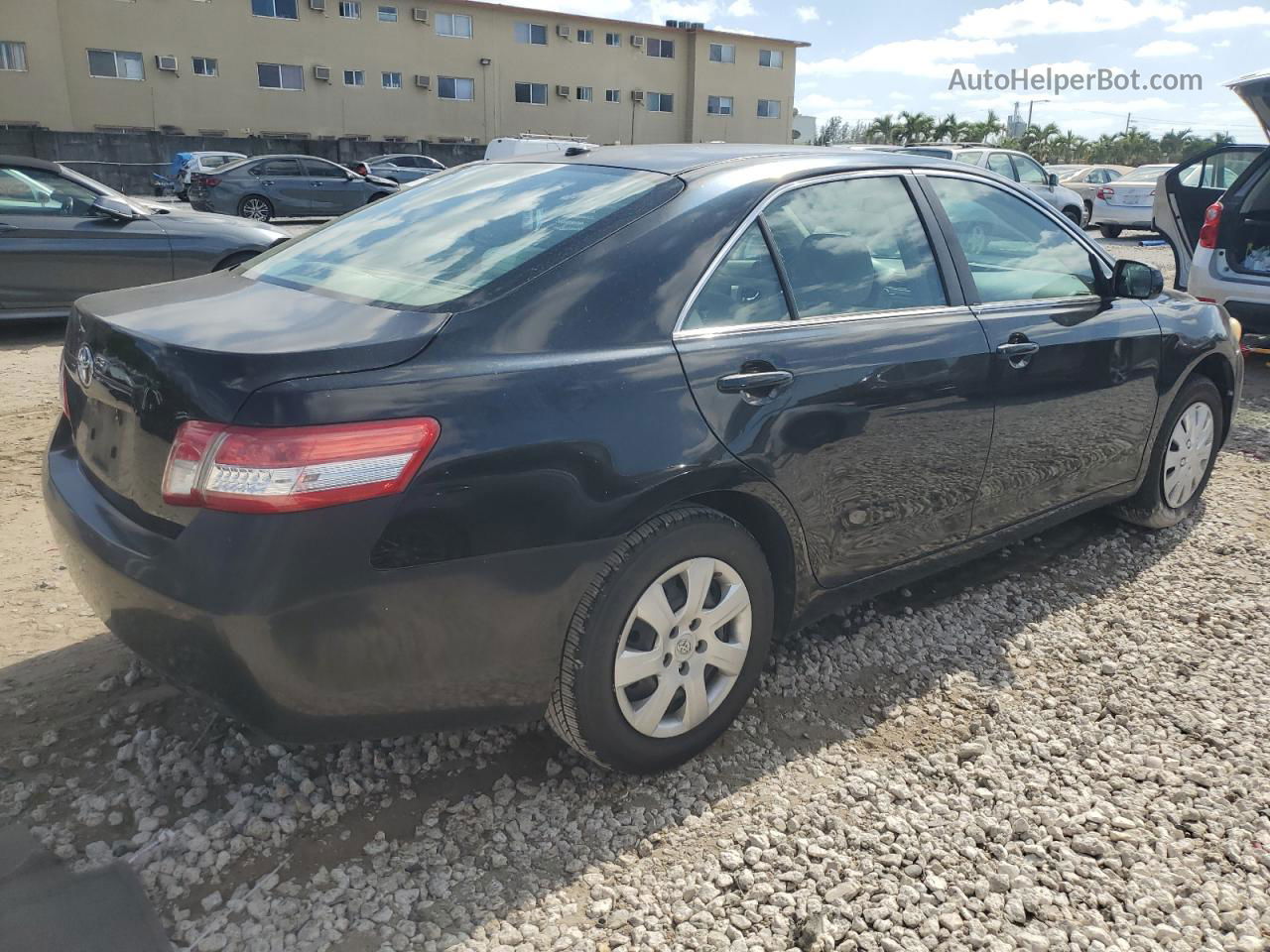 2011 Toyota Camry Base Black vin: 4T1BF3EK3BU185011