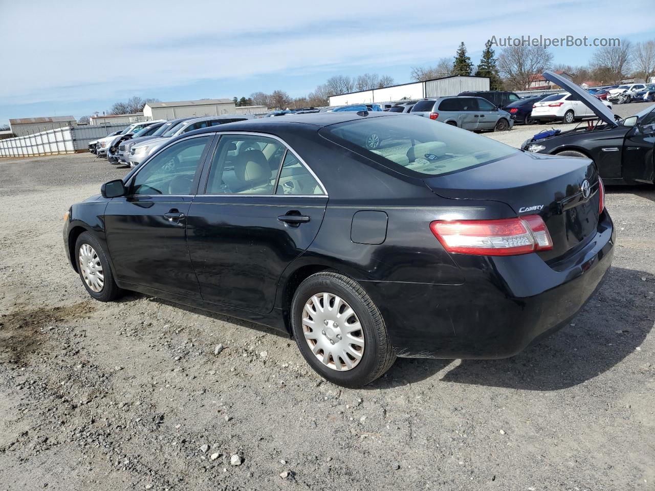 2011 Toyota Camry Base Black vin: 4T1BF3EK3BU185722