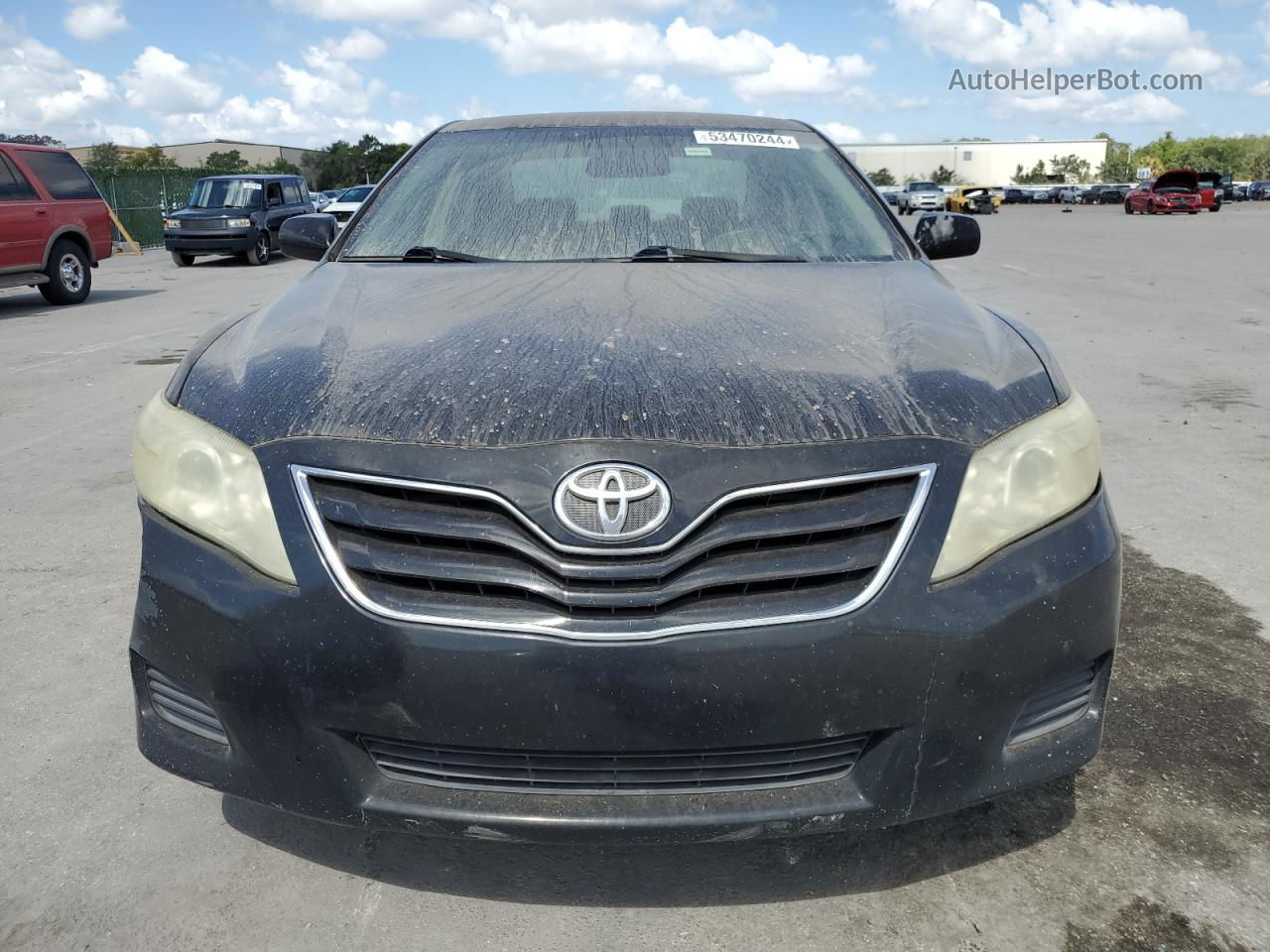 2011 Toyota Camry Base Черный vin: 4T1BF3EK3BU201238