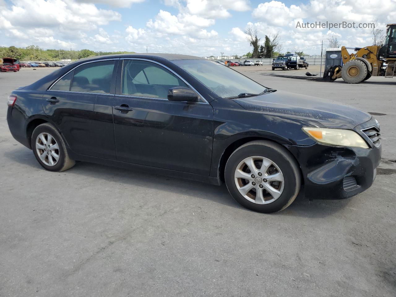 2011 Toyota Camry Base Черный vin: 4T1BF3EK3BU201238