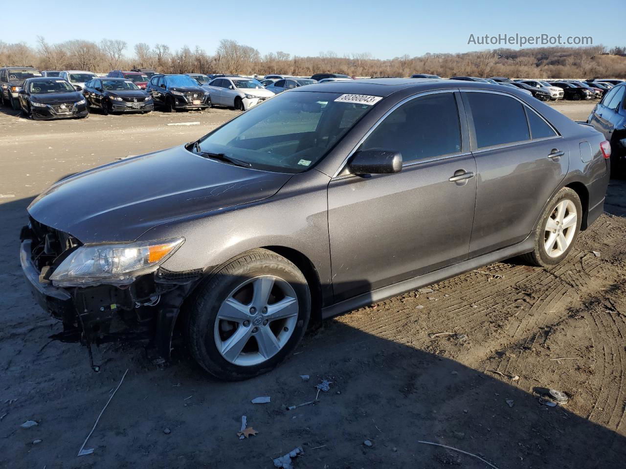 2011 Toyota Camry Base Серый vin: 4T1BF3EK3BU206018