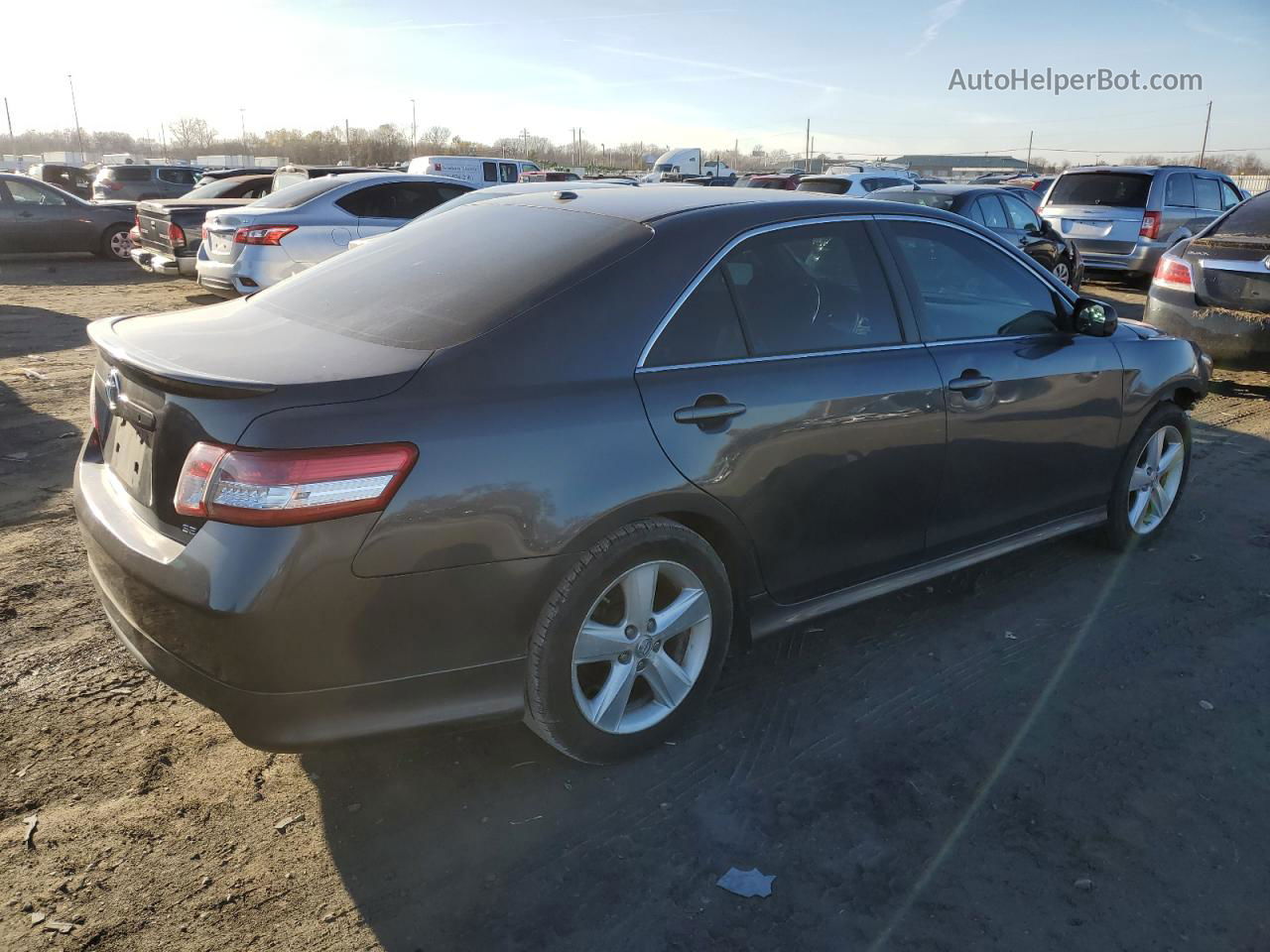 2011 Toyota Camry Base Серый vin: 4T1BF3EK3BU206018