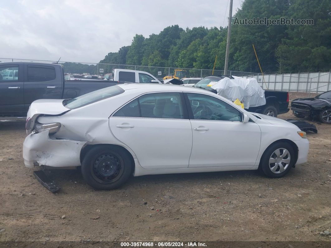 2011 Toyota Camry   White vin: 4T1BF3EK3BU630816