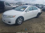 2011 Toyota Camry   White vin: 4T1BF3EK3BU630816