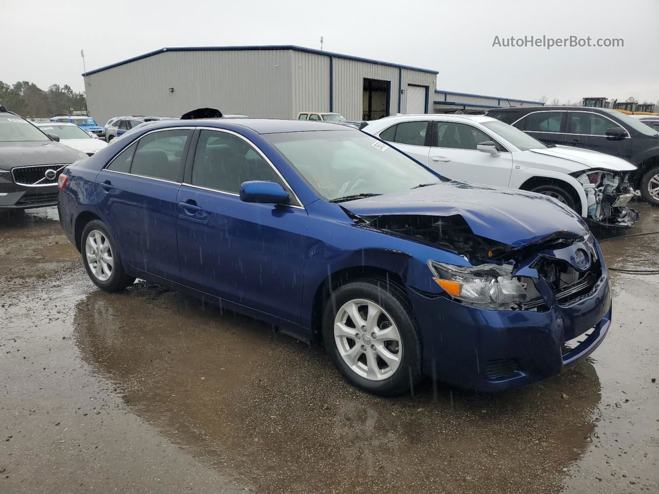 2011 Toyota Camry Base Blue vin: 4T1BF3EK3BU646739