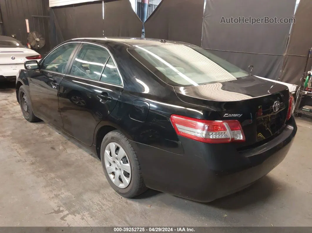 2011 Toyota Camry   Black vin: 4T1BF3EK3BU661306