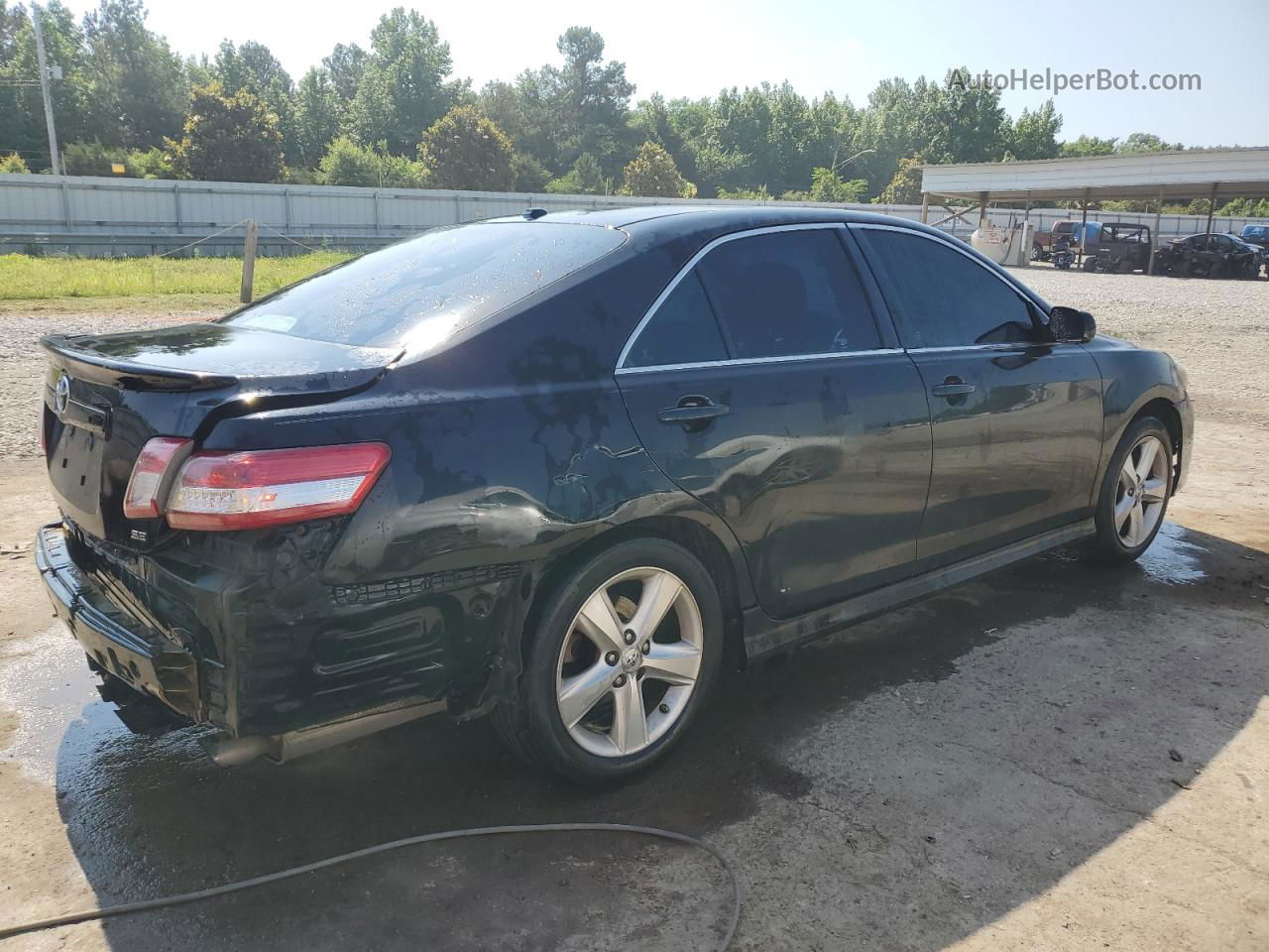 2011 Toyota Camry Base Black vin: 4T1BF3EK3BU674511