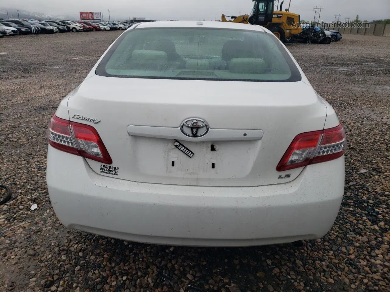 2011 Toyota Camry Base White vin: 4T1BF3EK3BU675108