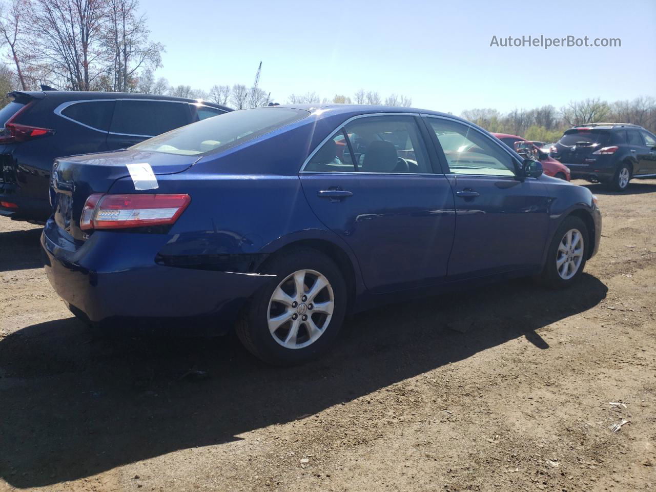 2011 Toyota Camry Base Blue vin: 4T1BF3EK3BU726753