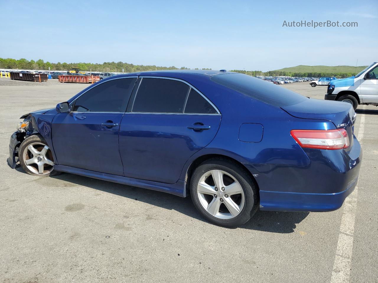 2011 Toyota Camry Base Blue vin: 4T1BF3EK3BU747649