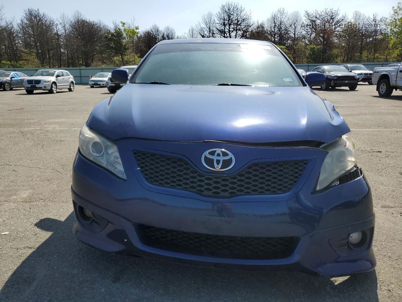 2011 Toyota Camry Base Blue vin: 4T1BF3EK3BU747649