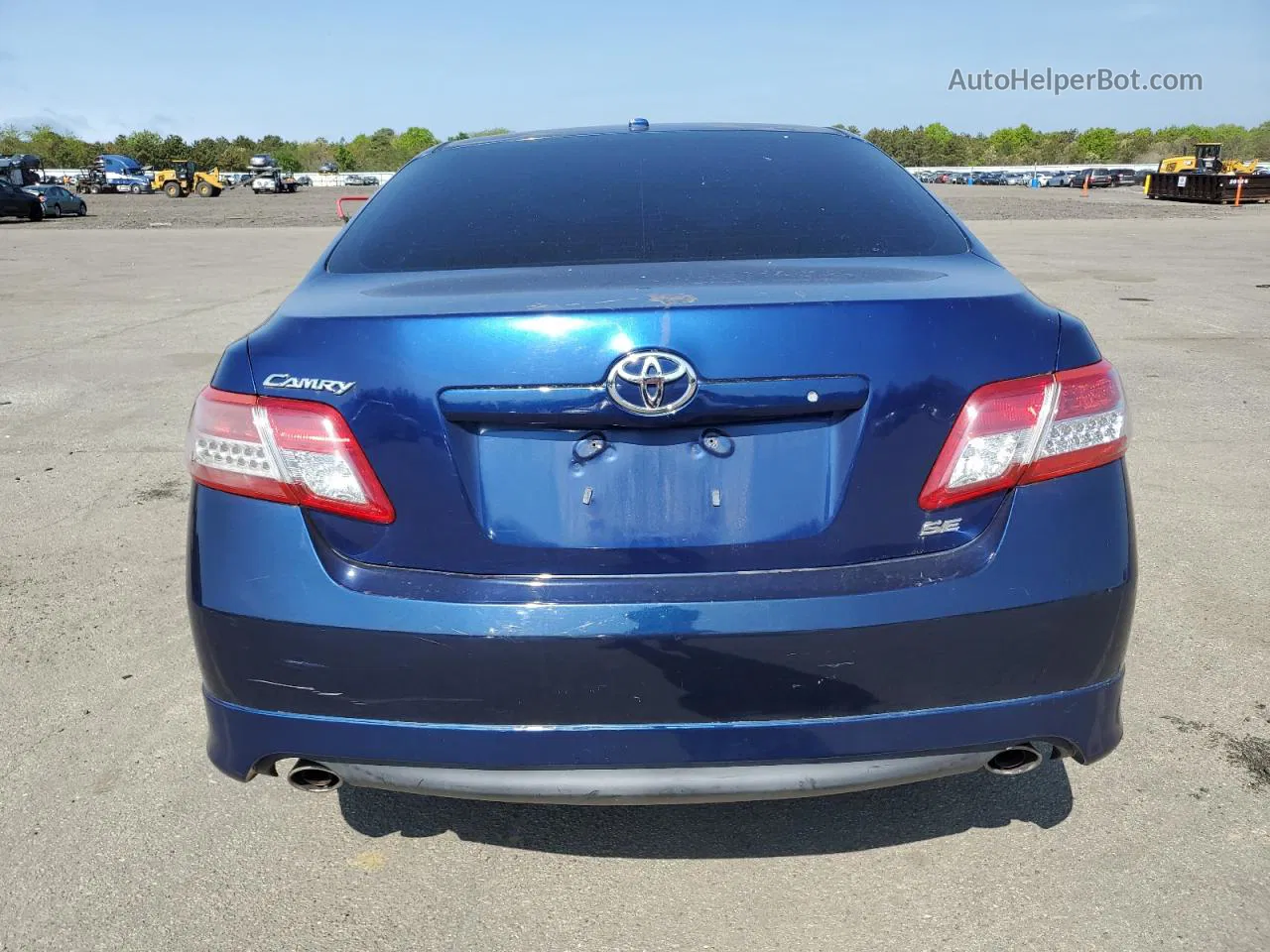 2011 Toyota Camry Base Blue vin: 4T1BF3EK3BU747649