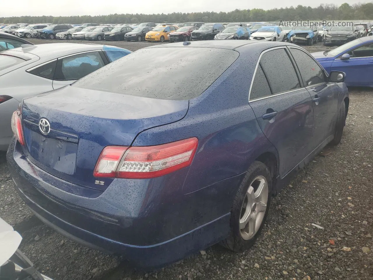 2011 Toyota Camry Base Blue vin: 4T1BF3EK3BU747649