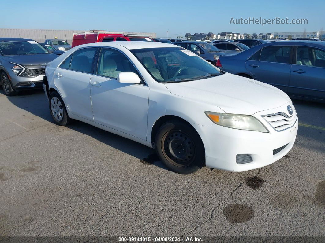 2011 Toyota Camry Le Белый vin: 4T1BF3EK3BU755704