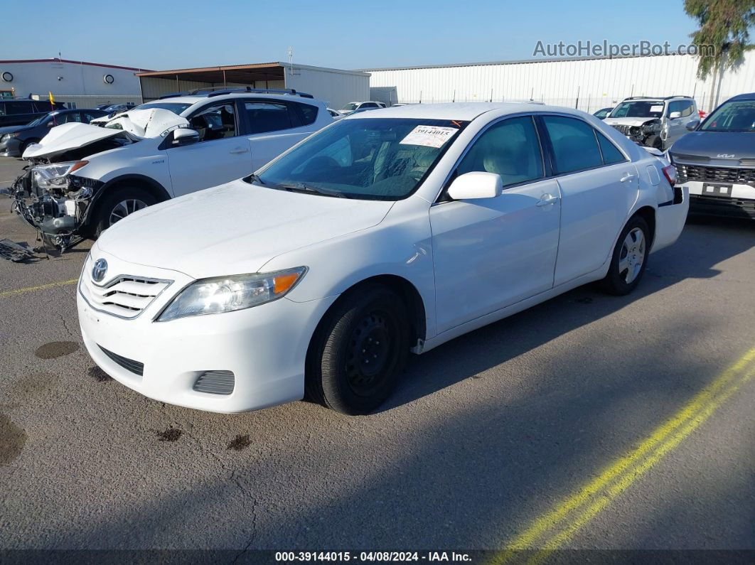 2011 Toyota Camry Le Белый vin: 4T1BF3EK3BU755704