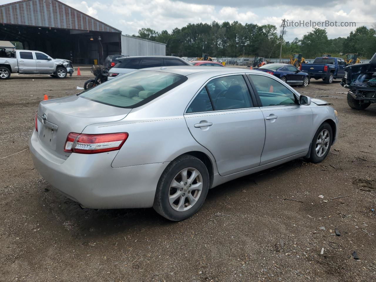 2011 Toyota Camry Base Silver vin: 4T1BF3EK3BU763060