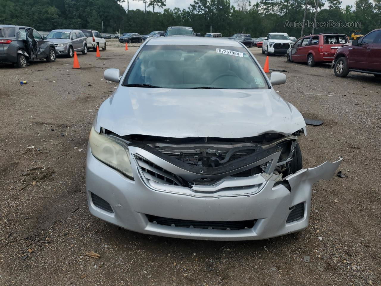 2011 Toyota Camry Base Silver vin: 4T1BF3EK3BU763060