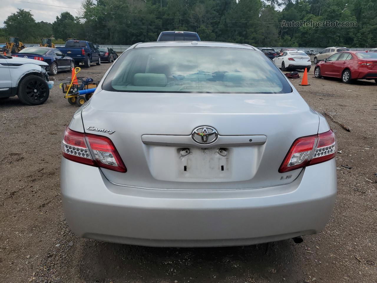 2011 Toyota Camry Base Silver vin: 4T1BF3EK3BU763060