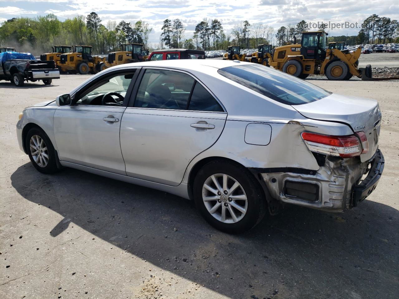 2011 Toyota Camry Base Silver vin: 4T1BF3EK4BU125898