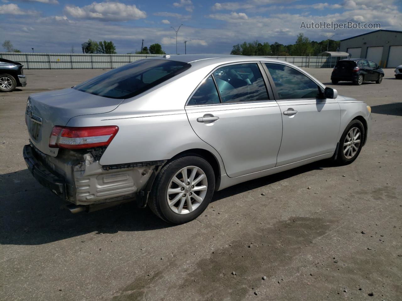 2011 Toyota Camry Base Silver vin: 4T1BF3EK4BU125898