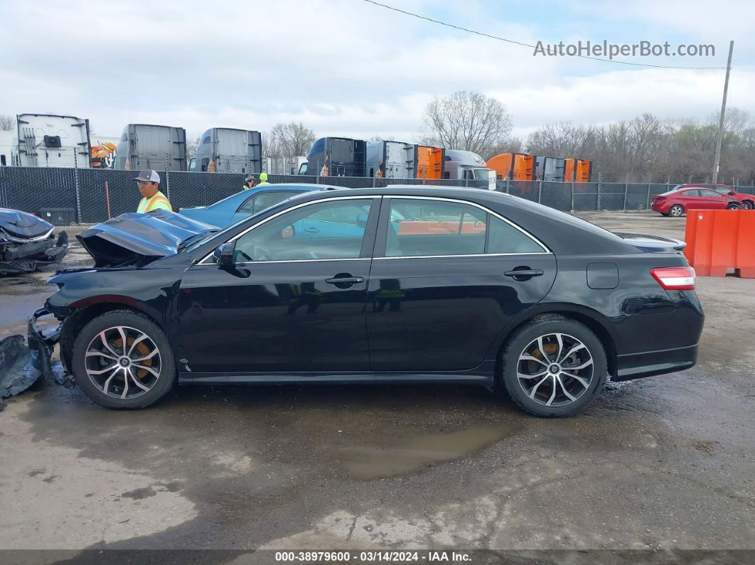 2011 Toyota Camry Se Black vin: 4T1BF3EK4BU136920