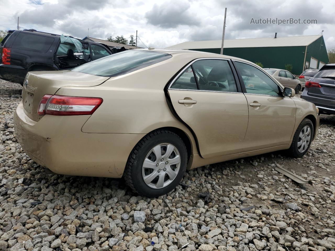 2011 Toyota Camry Base Gold vin: 4T1BF3EK4BU157394