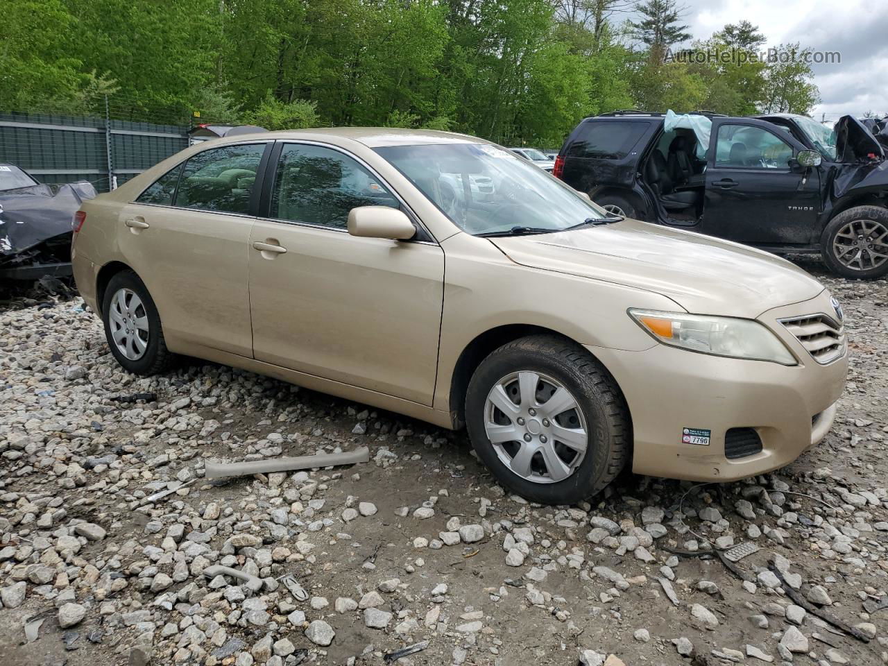 2011 Toyota Camry Base Gold vin: 4T1BF3EK4BU157394