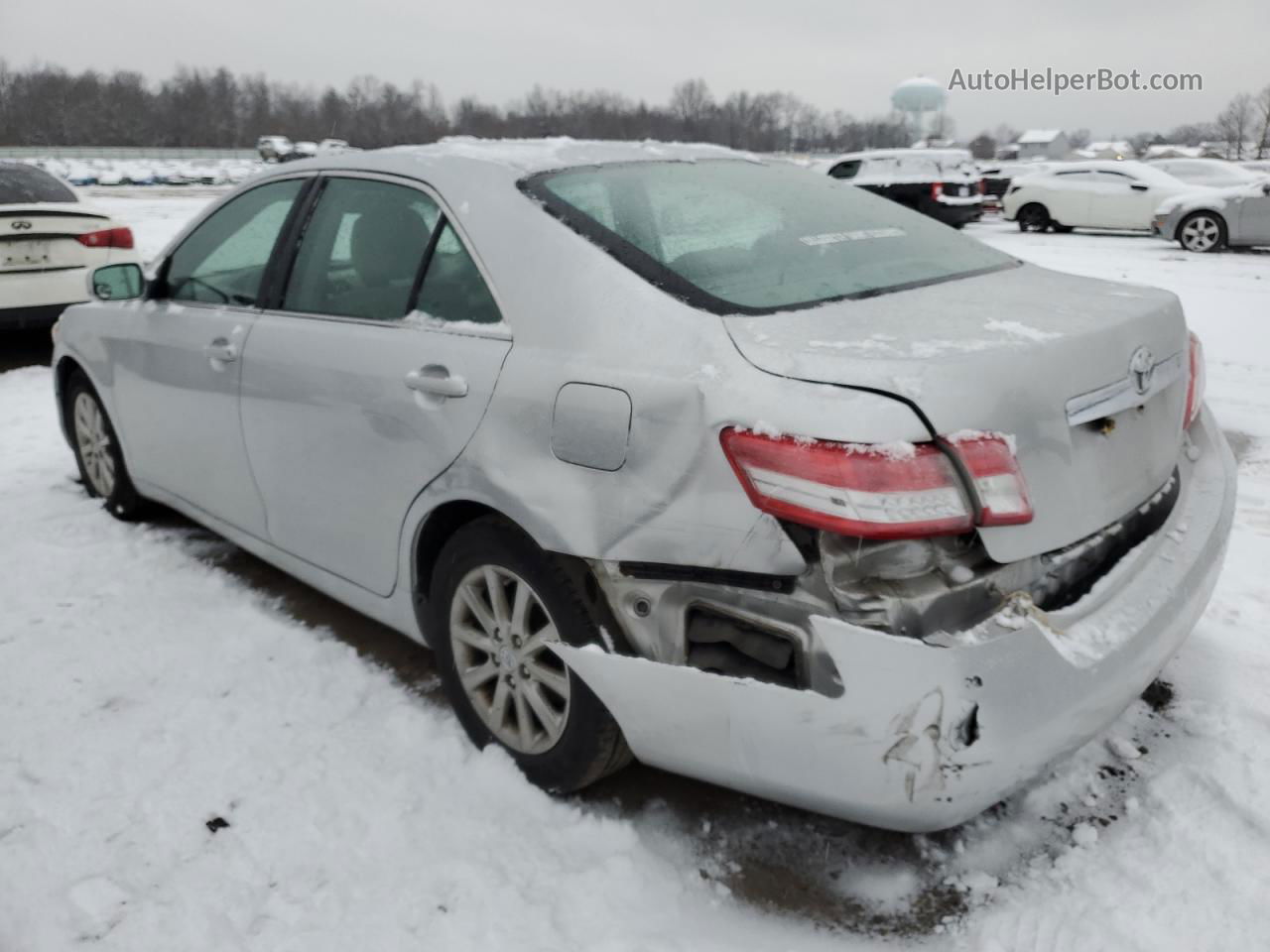 2011 Toyota Camry Base Silver vin: 4T1BF3EK4BU162322