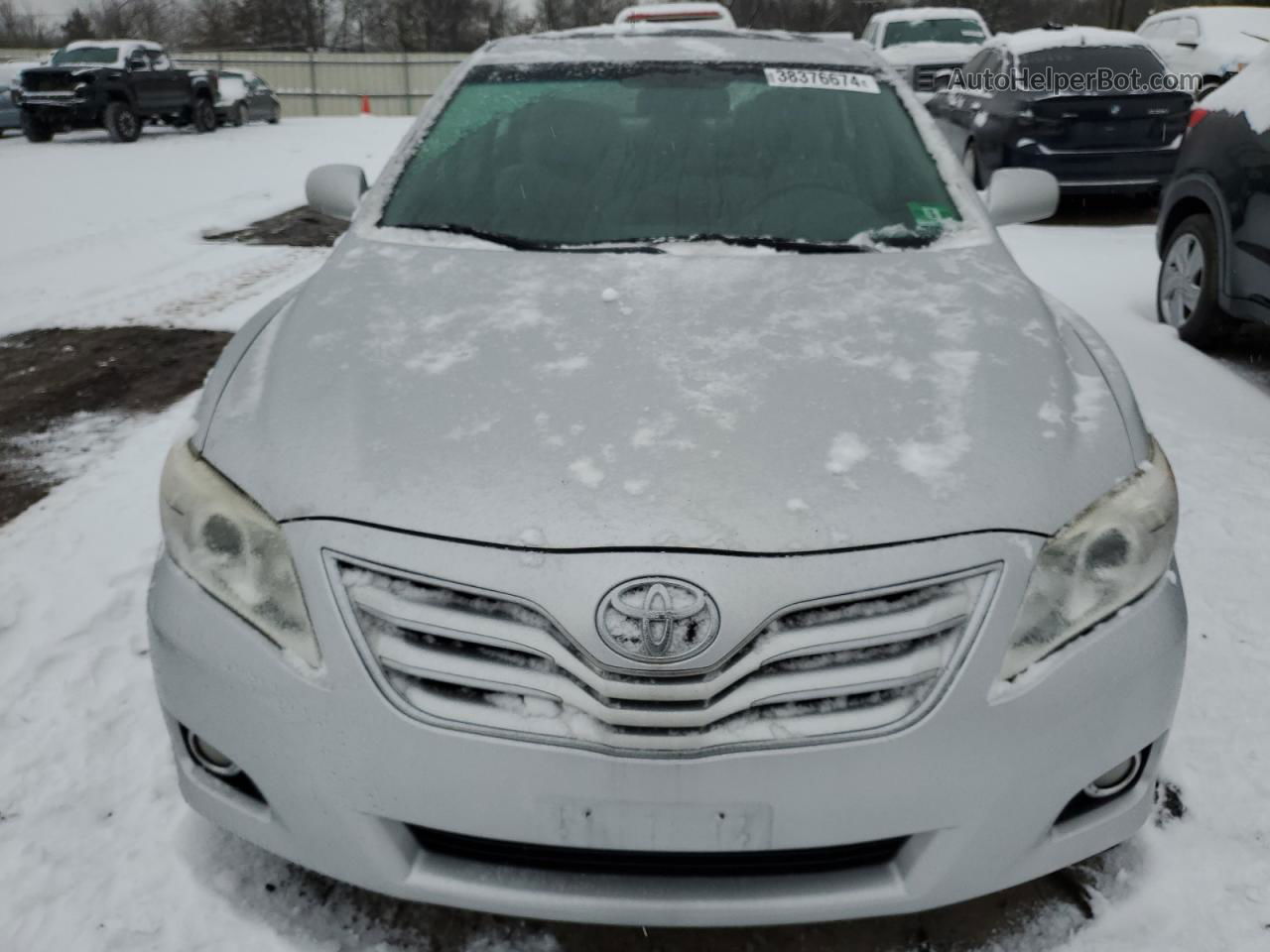 2011 Toyota Camry Base Silver vin: 4T1BF3EK4BU162322