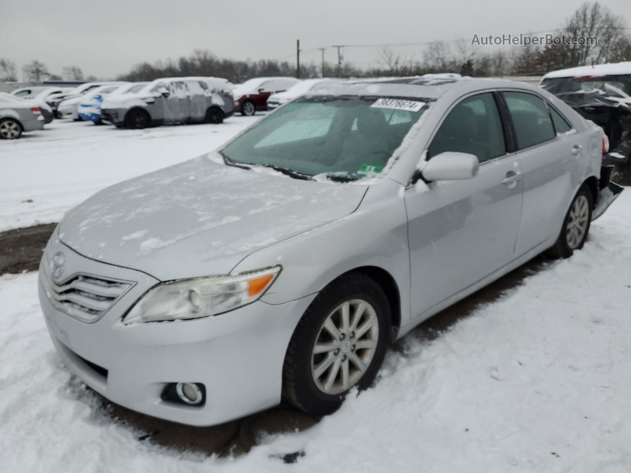 2011 Toyota Camry Base Серебряный vin: 4T1BF3EK4BU162322