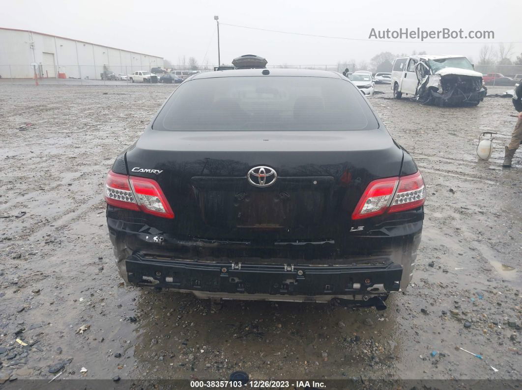 2011 Toyota Camry Le Черный vin: 4T1BF3EK4BU174888