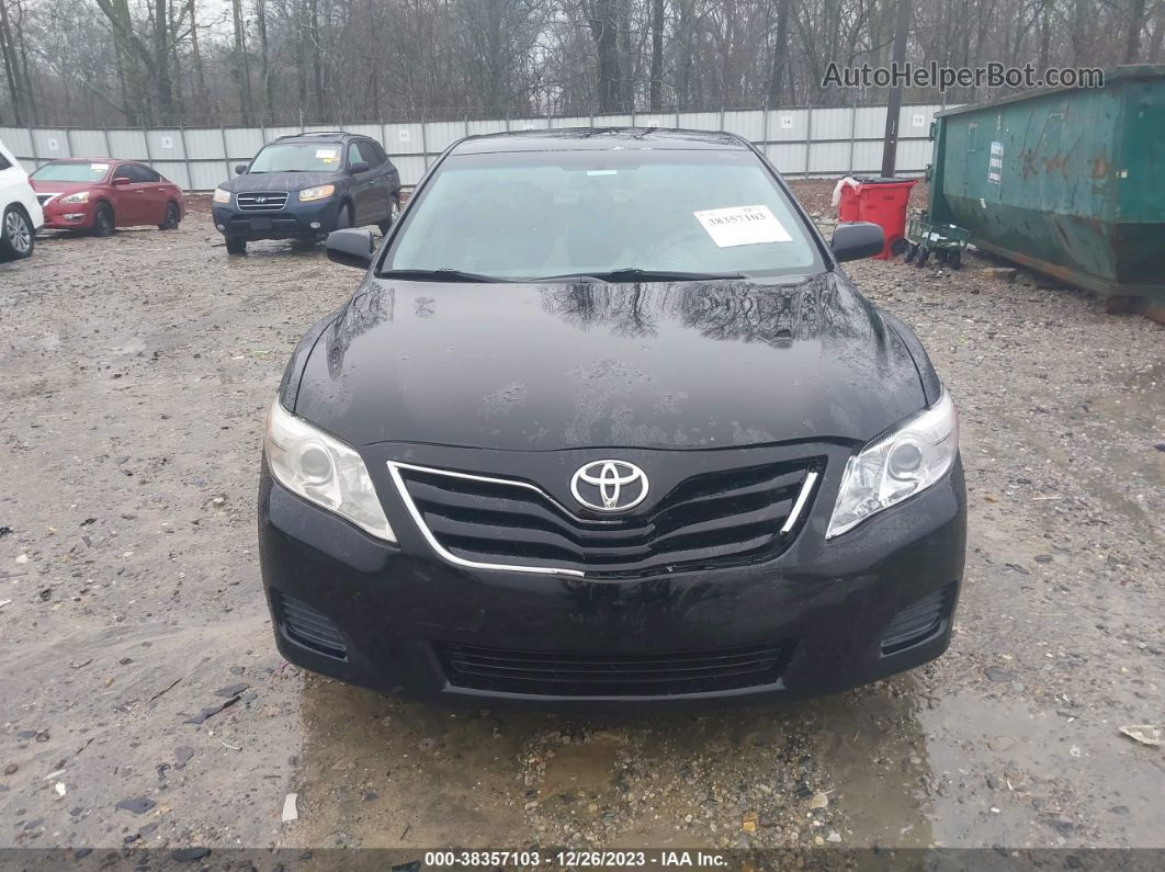 2011 Toyota Camry Le Черный vin: 4T1BF3EK4BU174888