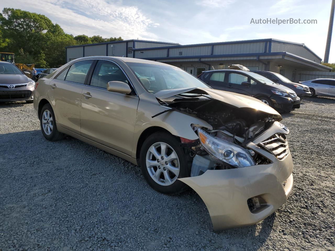 2011 Toyota Camry Base Tan vin: 4T1BF3EK4BU175944