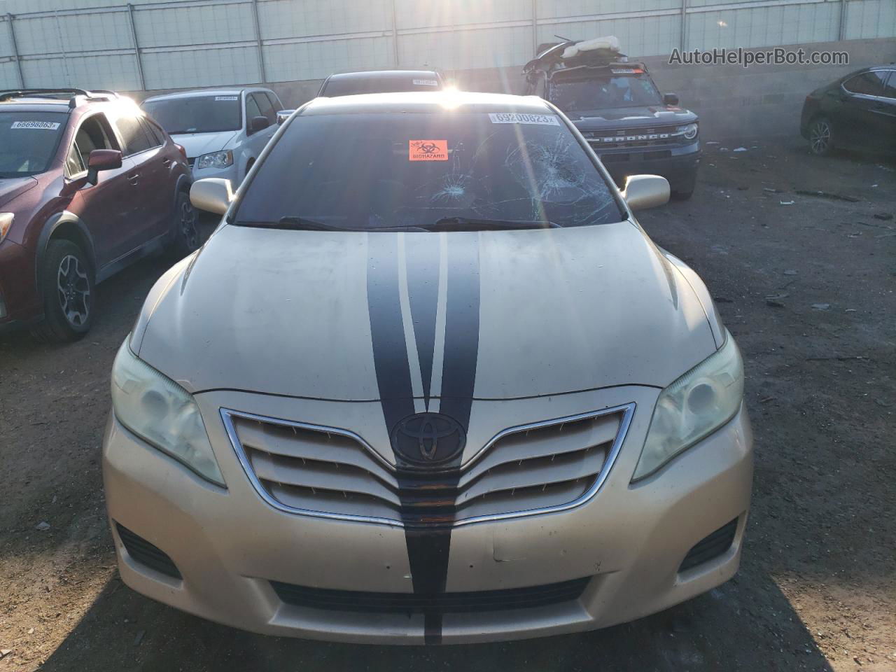 2011 Toyota Camry Base Beige vin: 4T1BF3EK4BU208523