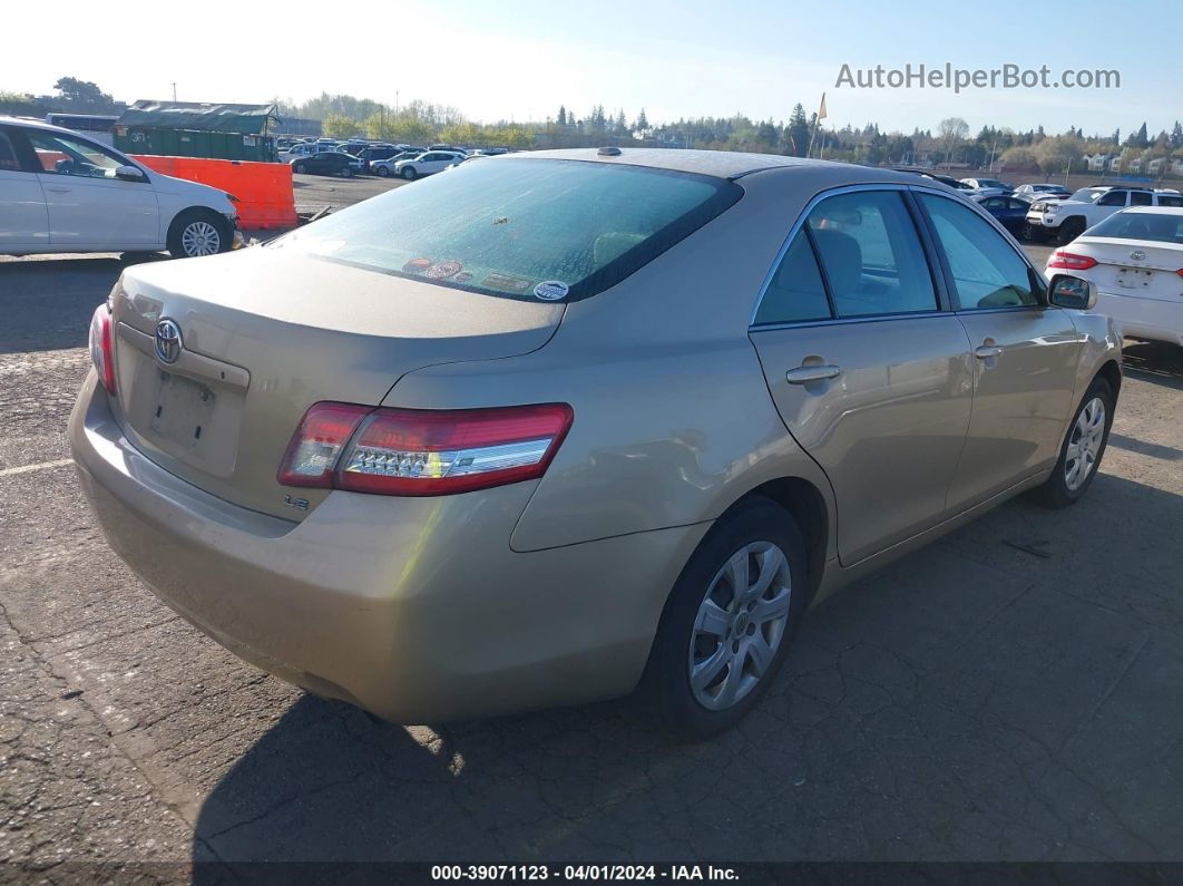 2011 Toyota Camry Le Gold vin: 4T1BF3EK4BU223569