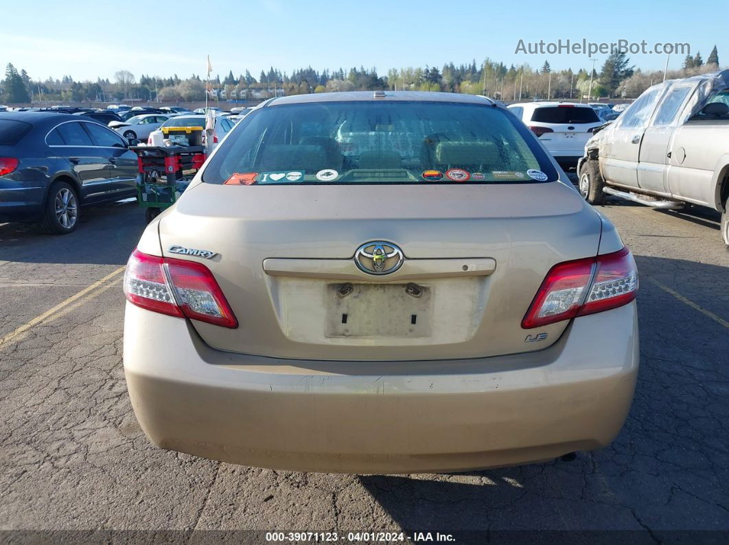 2011 Toyota Camry Le Золотой vin: 4T1BF3EK4BU223569