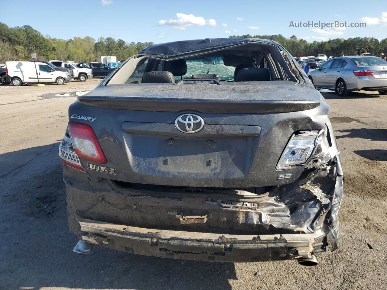 2011 Toyota Camry Base Charcoal vin: 4T1BF3EK4BU228271