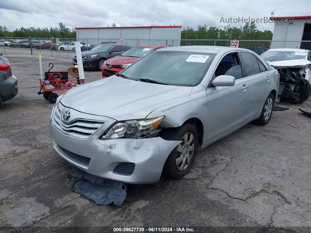 2011 Toyota Camry Le Silver vin: 4T1BF3EK4BU610476