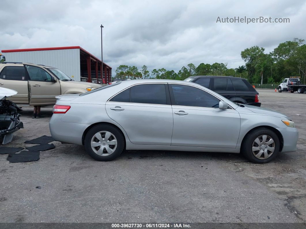 2011 Toyota Camry Le Silver vin: 4T1BF3EK4BU610476