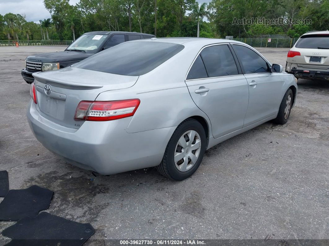 2011 Toyota Camry Le Серебряный vin: 4T1BF3EK4BU610476