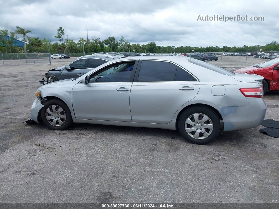 2011 Toyota Camry Le Silver vin: 4T1BF3EK4BU610476