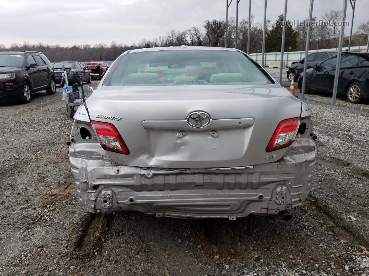 2011 Toyota Camry Base Серый vin: 4T1BF3EK4BU615287